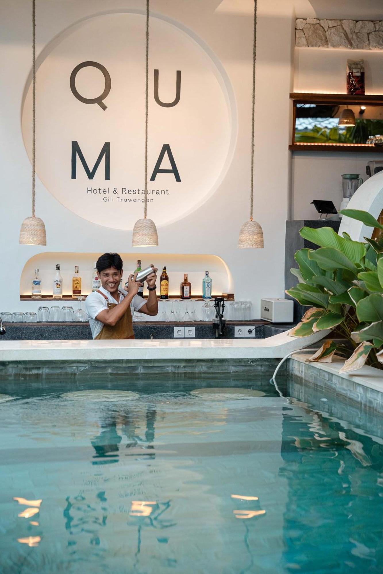 Quma Hotel Gili Trawangan Eksteriør billede