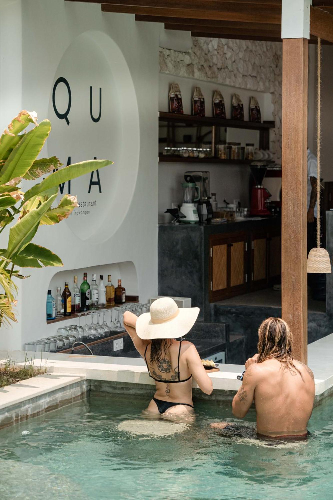 Quma Hotel Gili Trawangan Eksteriør billede