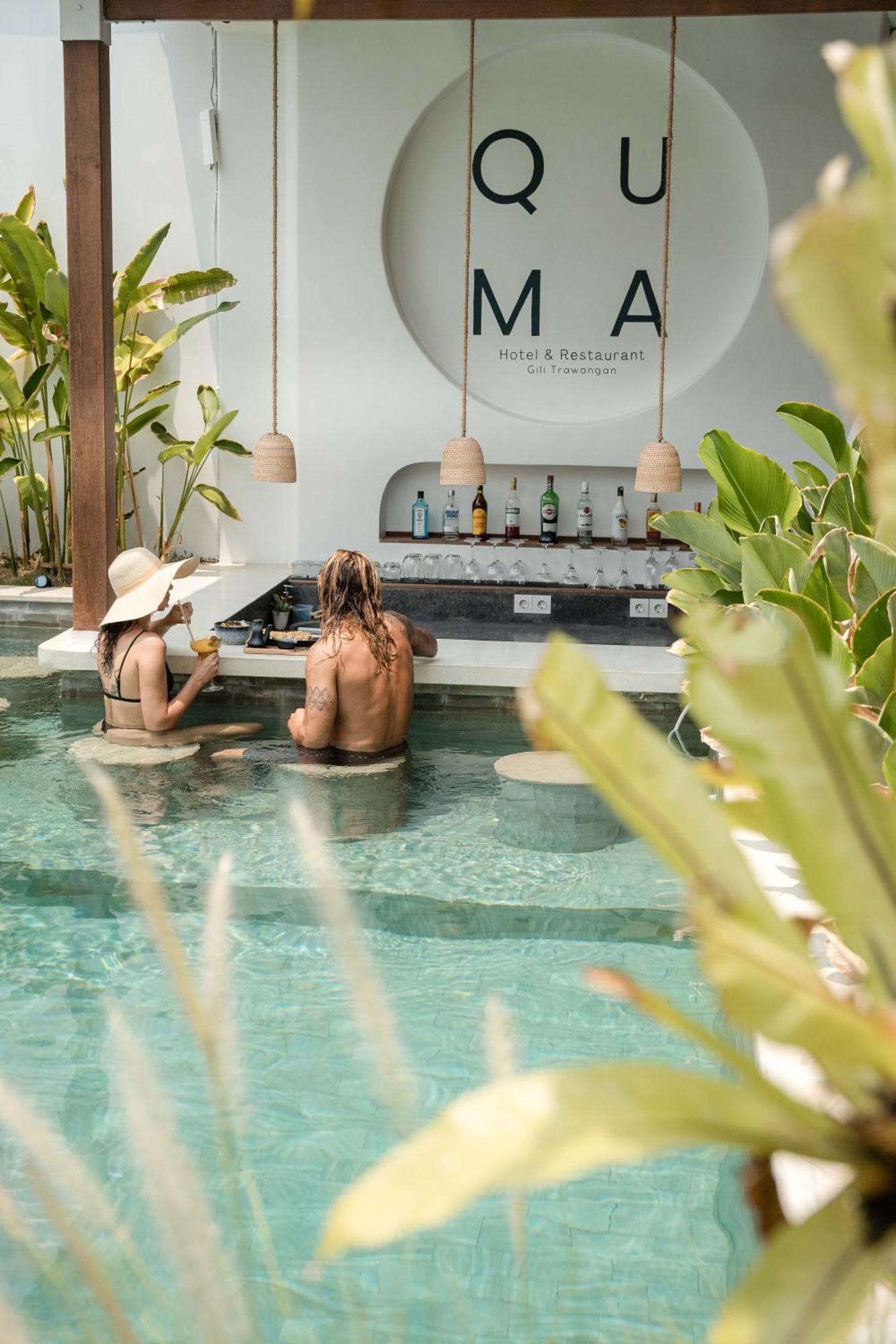 Quma Hotel Gili Trawangan Eksteriør billede
